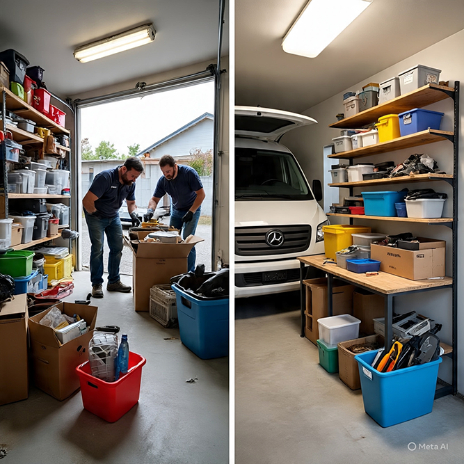 Mesharacleanout Garage Cleaning